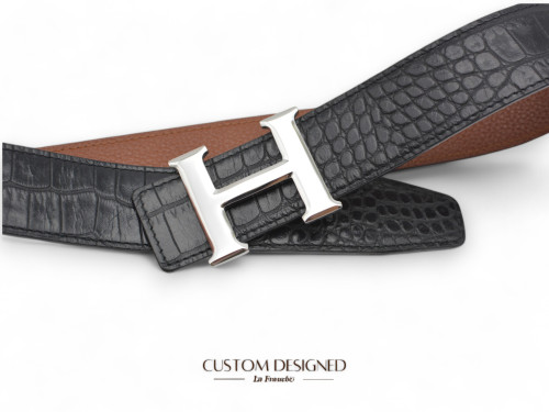 Exclusive Collection หัวเข็มขัดสแตนเลส อักษร 