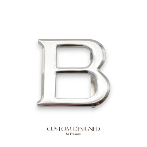 Exclusive Collection หัวเข็มขัดสแตนเลส อักษร 