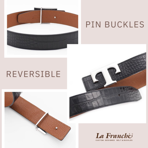 Exclusive Collection หัวเข็มขัดสแตนเลส อักษร 