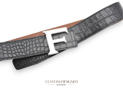 Exclusive Collection หัวเข็มขัดสแตนเลส อักษร 