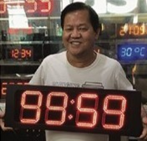 ASWA LED Clock and Timer 6 นิ้ว-เส้นคู่ รุ่น ASWA-06 1