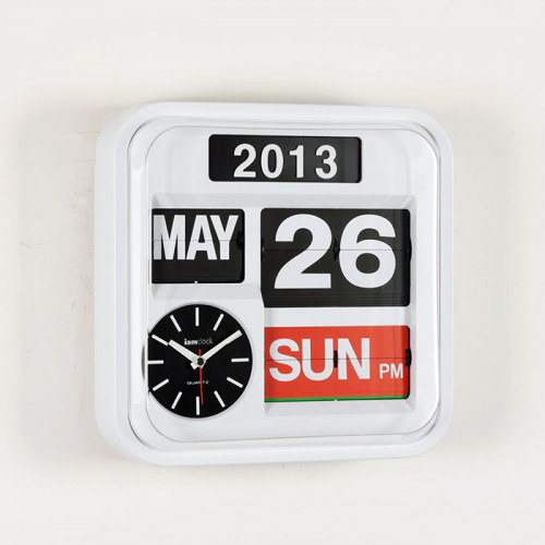 นาฬิกาปฏิทินแขวนผนัง Fartech Calendar Wall Clock (Medium) 2