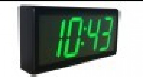 Global Time Wifi NTP slave clock GTD369-4SG (Green)