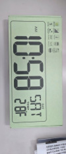 Landex LD-080 Multifunctional LED Clock (สีฟ้า) 3
