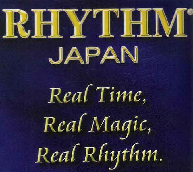 นาฬิกา Rhythm หลากหลายรูปแบบแท้จากประเทศญี่ปุ่น