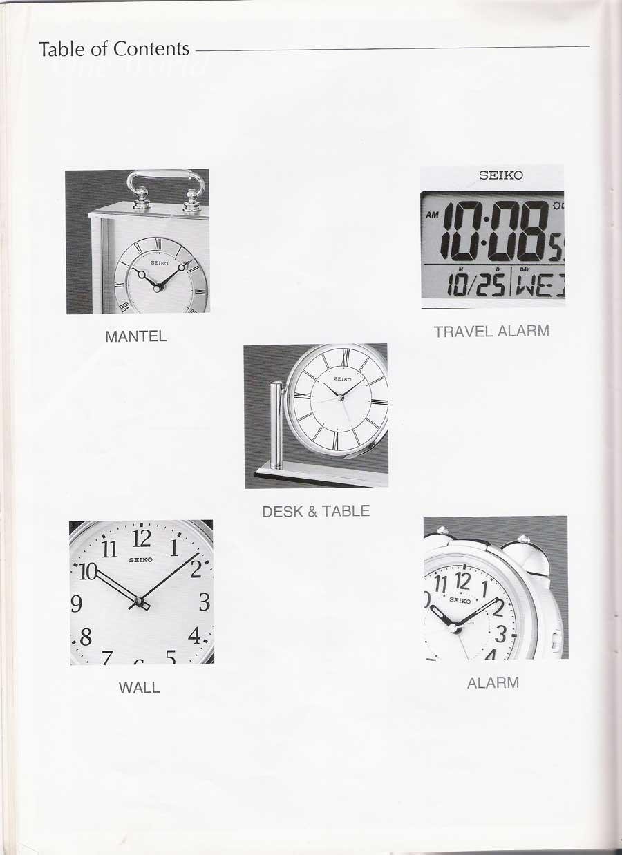 นาฬิกาแขวนผนัง และตั้งโต๊ะ SEIKO หลากหลายรูปแบบแท้จากประเทศญี่ปุ่น 28