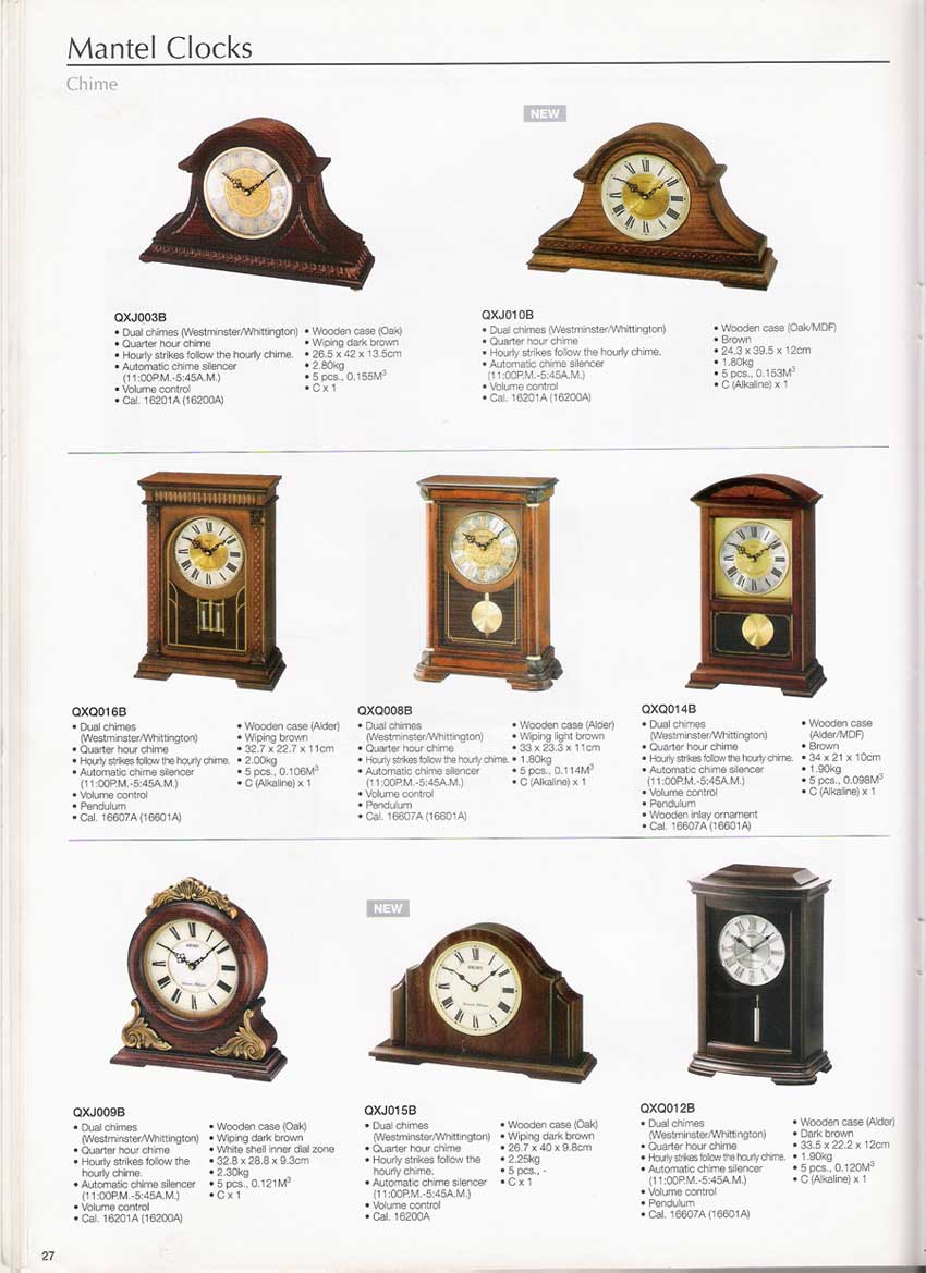 นาฬิกาแขวนผนัง และตั้งโต๊ะ SEIKO หลากหลายรูปแบบแท้จากประเทศญี่ปุ่น 30