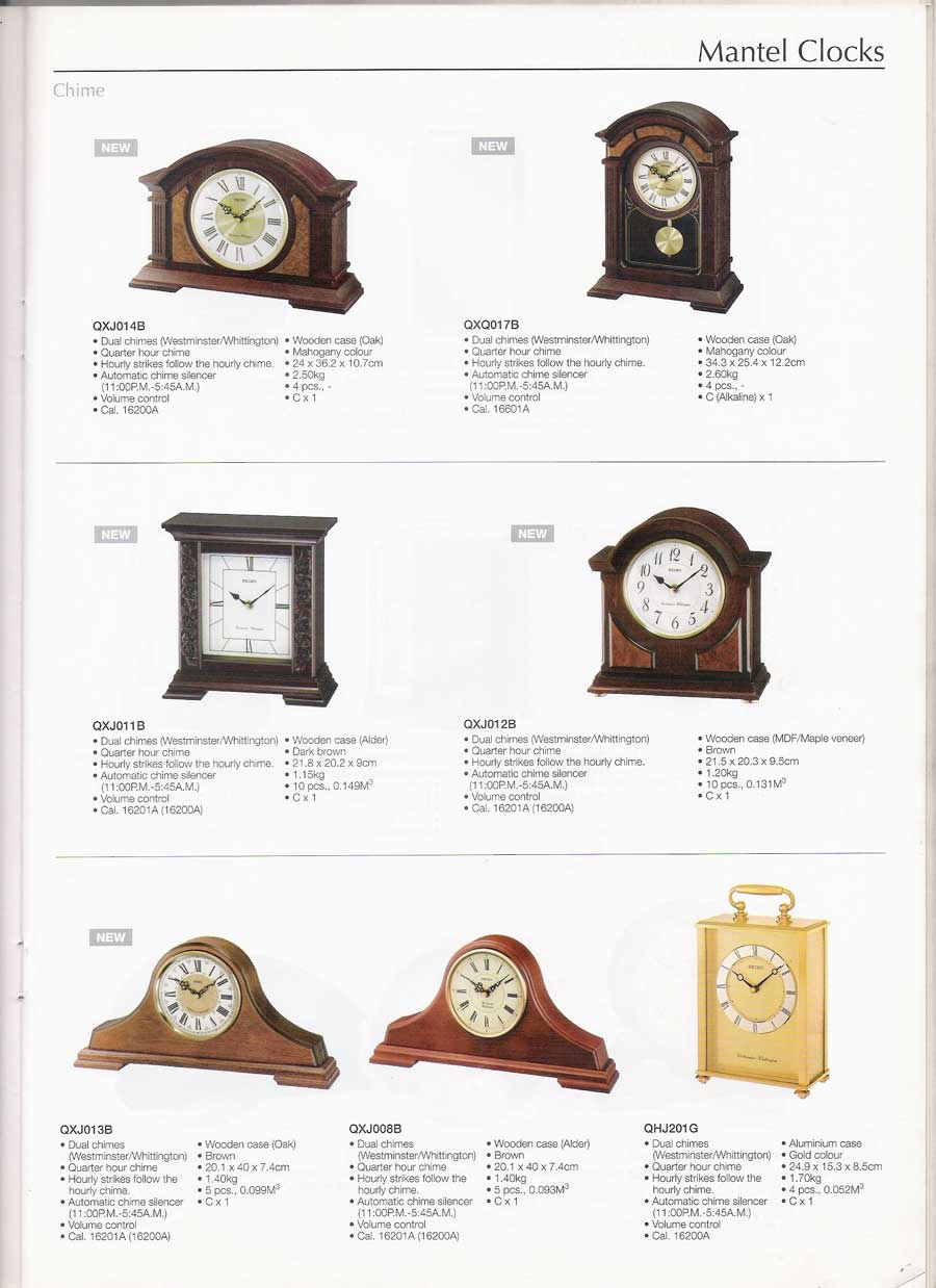 นาฬิกาแขวนผนัง และตั้งโต๊ะ SEIKO หลากหลายรูปแบบแท้จากประเทศญี่ปุ่น 31