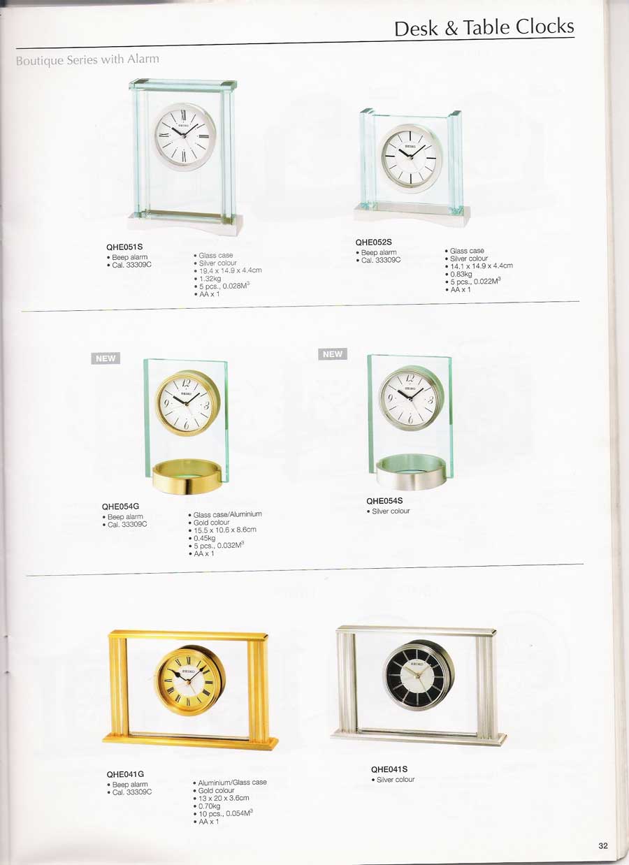 นาฬิกาแขวนผนัง และตั้งโต๊ะ SEIKO หลากหลายรูปแบบแท้จากประเทศญี่ปุ่น 35
