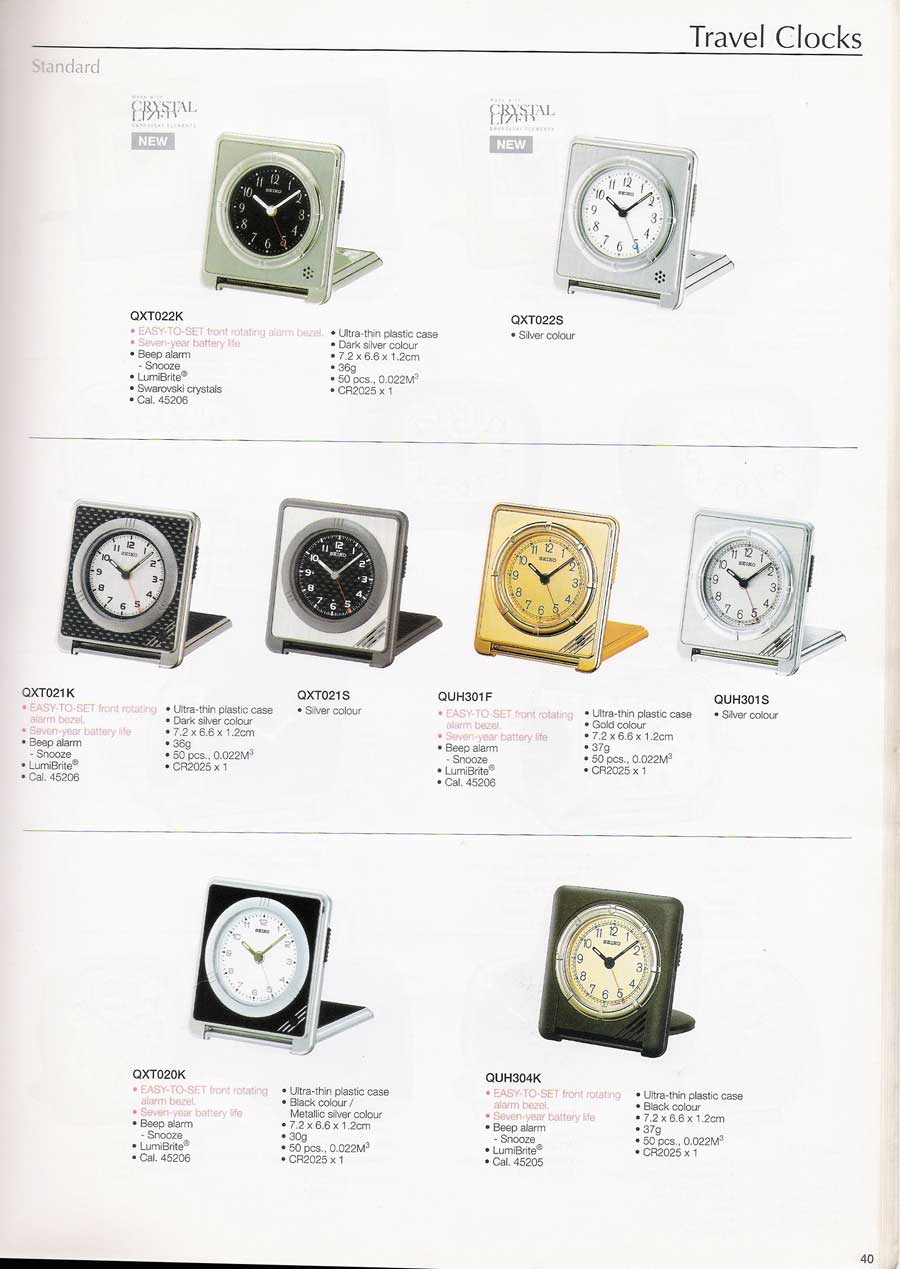 นาฬิกาแขวนผนัง และตั้งโต๊ะ SEIKO หลากหลายรูปแบบแท้จากประเทศญี่ปุ่น 43