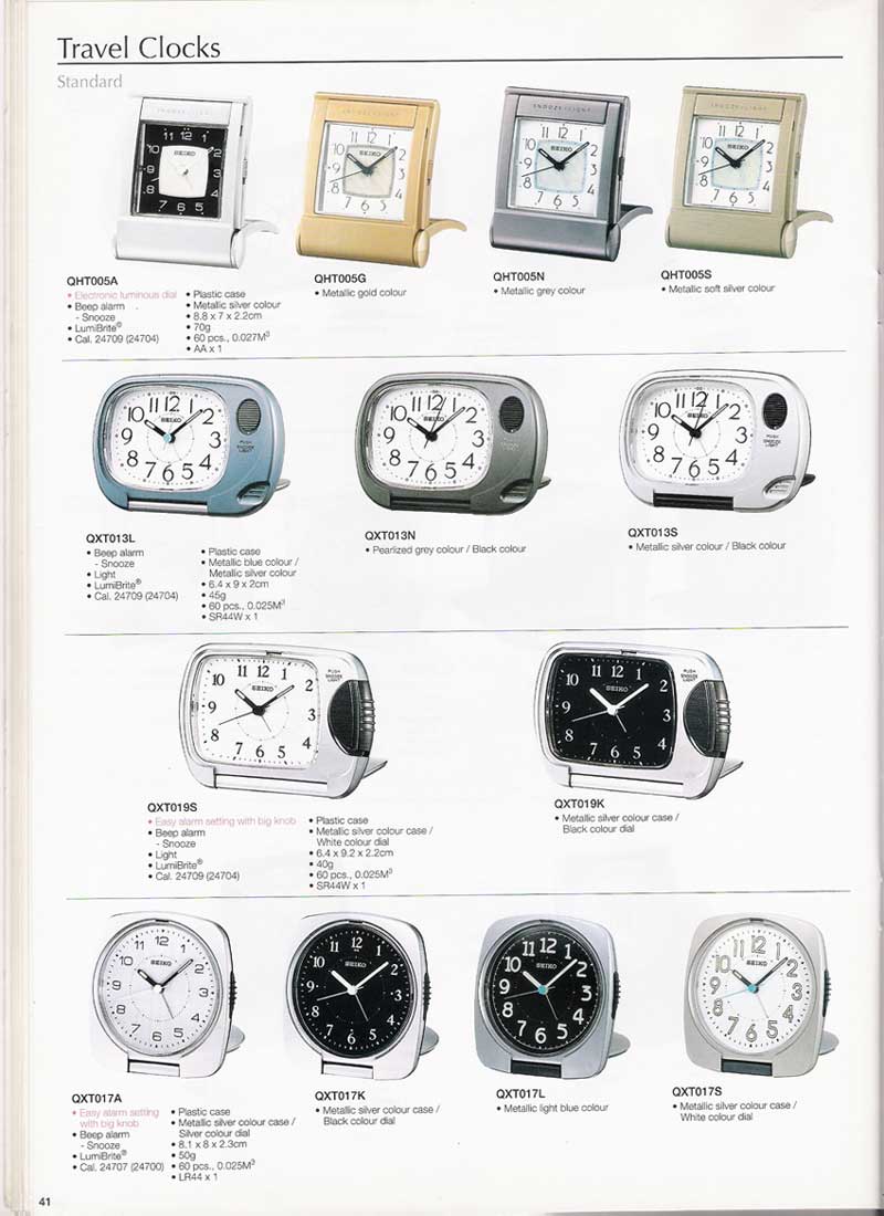 นาฬิกาแขวนผนัง และตั้งโต๊ะ SEIKO หลากหลายรูปแบบแท้จากประเทศญี่ปุ่น 44