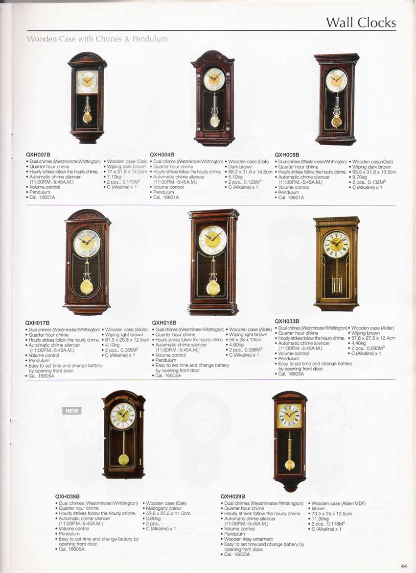 นาฬิกาแขวนผนัง และตั้งโต๊ะ SEIKO หลากหลายรูปแบบแท้จากประเทศญี่ปุ่น 47