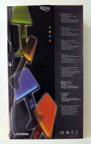 นาฬิกาปลุก LED พร้อม โคมไฟ LED รุ่น WL1006 4