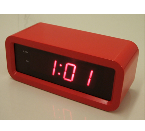 นาฬิกาปลุก LED รุ่น WL0928P สีแดง