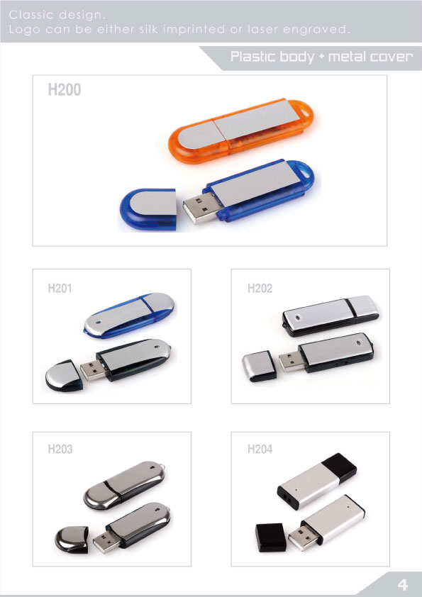 พลาสติก ผสม โลหะ usb flash drive