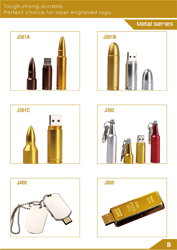 โลหะ usb flash drive 1