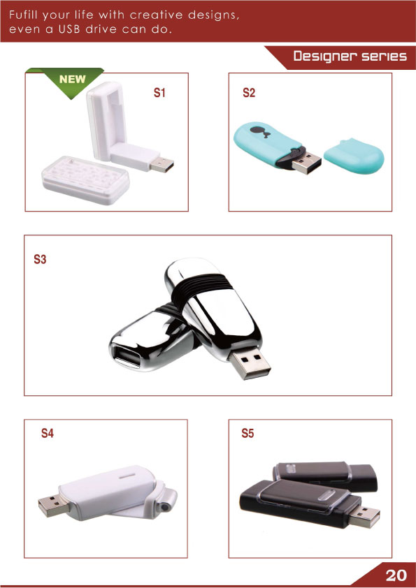 รูปแบบพิเศษ usb flash drive 3