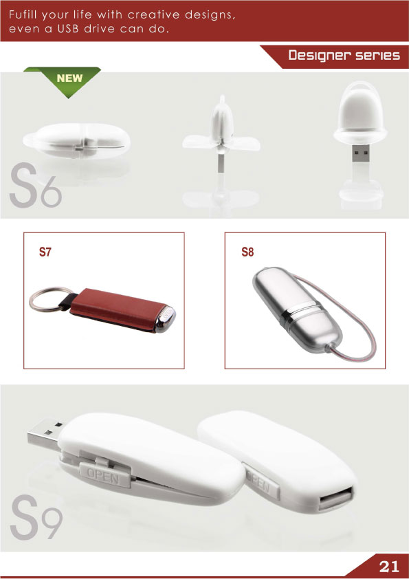 รูปแบบพิเศษ usb flash drive 4
