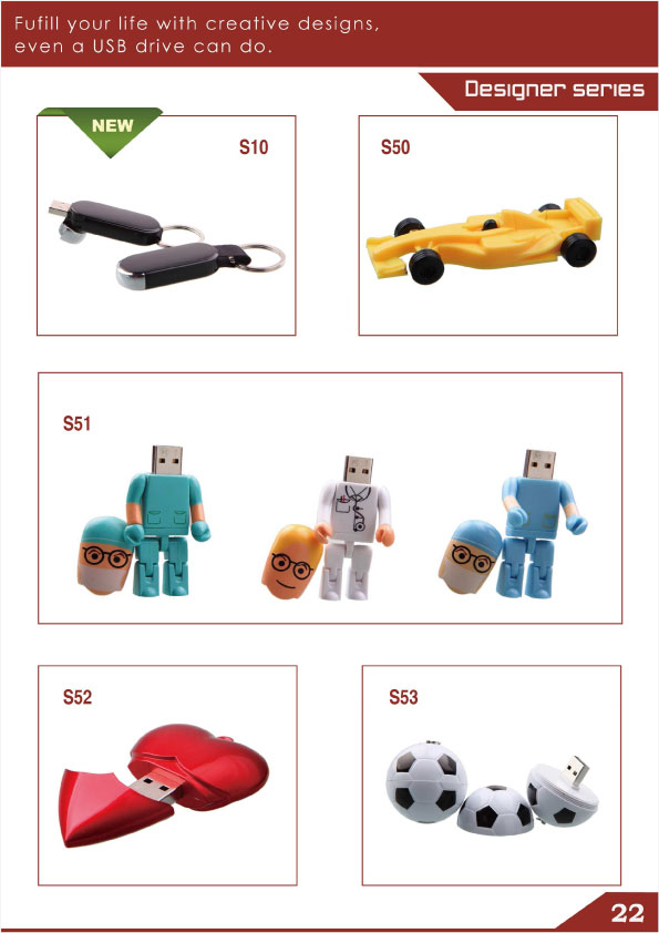 รูปแบบพิเศษ usb flash drive 5