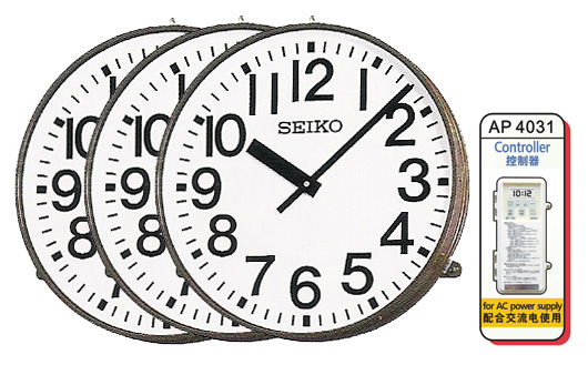 ชุด นาฬิกา ขนาด 90 cm. สำหรับ หอนาฬิกา 3 ด้าน ภายนอก อาคาร ยี่ห้อ Seiko รุ่น FC 903