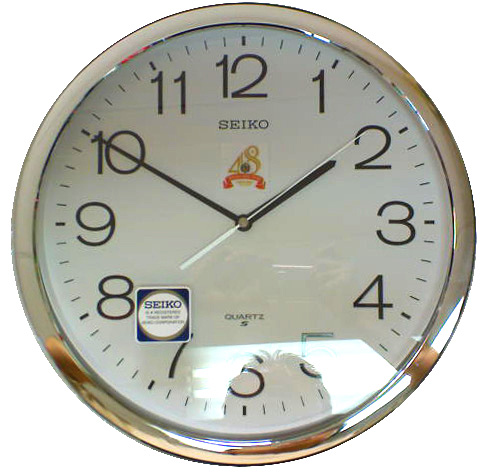 นาฬิกาแขวนผนัง และตั้งโต๊ะ SEIKO และ Rhythm จากญี่ปุ่น พร้อม logo ของท่าน 12