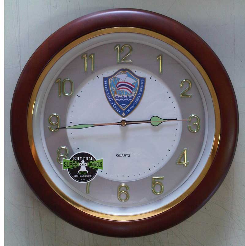 นาฬิกาแขวนผนัง และตั้งโต๊ะ SEIKO และ Rhythm จากญี่ปุ่น พร้อม logo ของท่าน 20