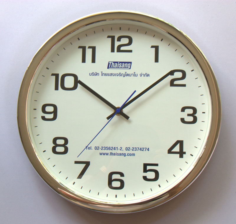 นาฬิกาแขวน พลาสติก และ เหล็ก หลากหลายแบบ สำหรับ รับสั่งผลิต 80