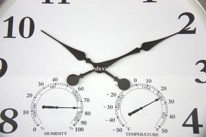 นาฬิกาแขวน รุ่น AL80 3 in 1  ขนาด 80 cm. ขอบ Aluminum 3