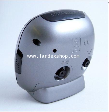 นาฬิกาปลุกเดินเรียบ OSAWA รุ่น SQ811S ไฟสีฟ้า 4