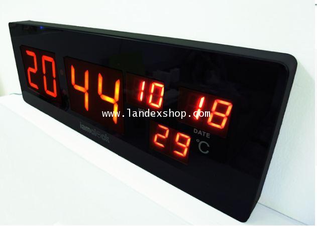 IMC-46612R นาฬิกาแขวน LED iamclock หน้าจอสีแดง 2