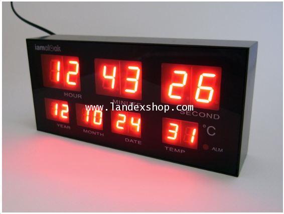 IMC-51566R นาฬิกาแขวน LED iamclock หน้าจอสีแดง 1