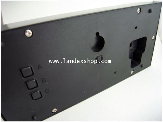 IMC-51566B นาฬิกาแขวน LED iamclock หน้าจอสีฟ้า 2