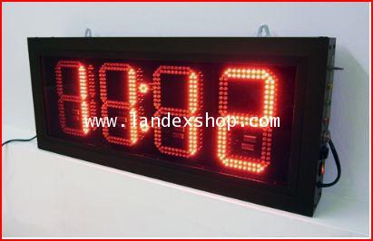 นาฬิกา และ นาฬิกาจับเวลา จับเวลา LED 6 inch display iamclock 1