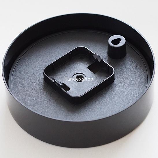 ตัวเรือนเปล่าทรงกลม - Wall Clock Body ขนาด 6.6 นิ้ว  สีดำ 1