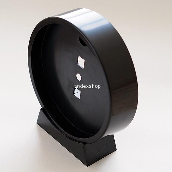 ตัวเรือนเปล่าทรงกลม - Wall Clock Body ขนาด 6.6 นิ้ว  สีดำ 2