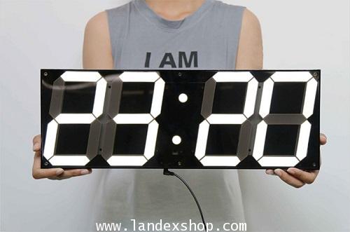 5.9 inch Jumbo Digital Led Wall Clock รุ่น AL-LED 5.9