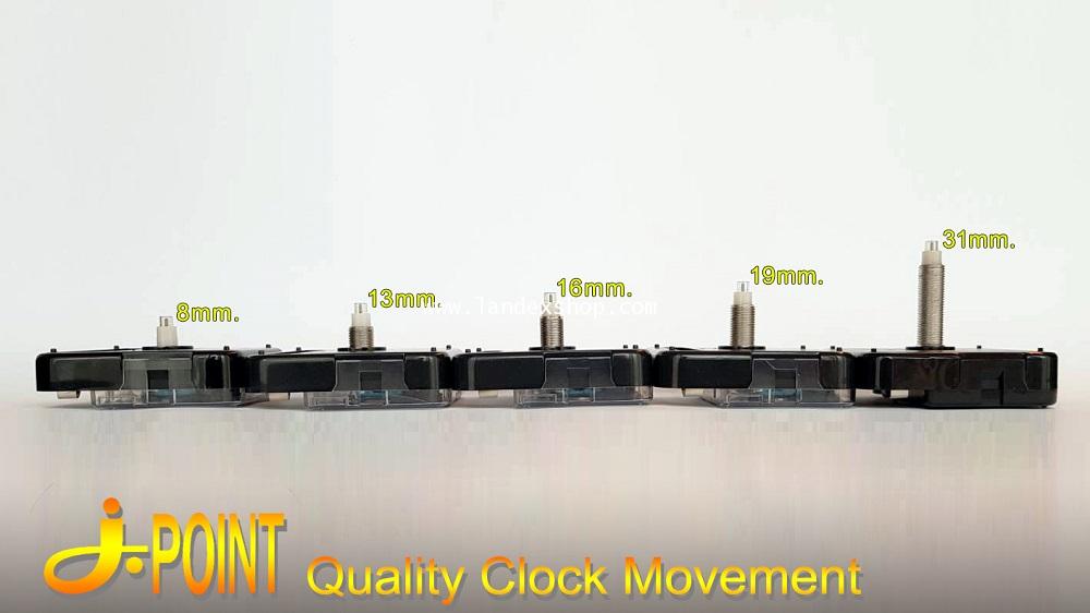 ชุดเครื่องนาฬิกา J.point (Wellgain) แกน 19mm. 2