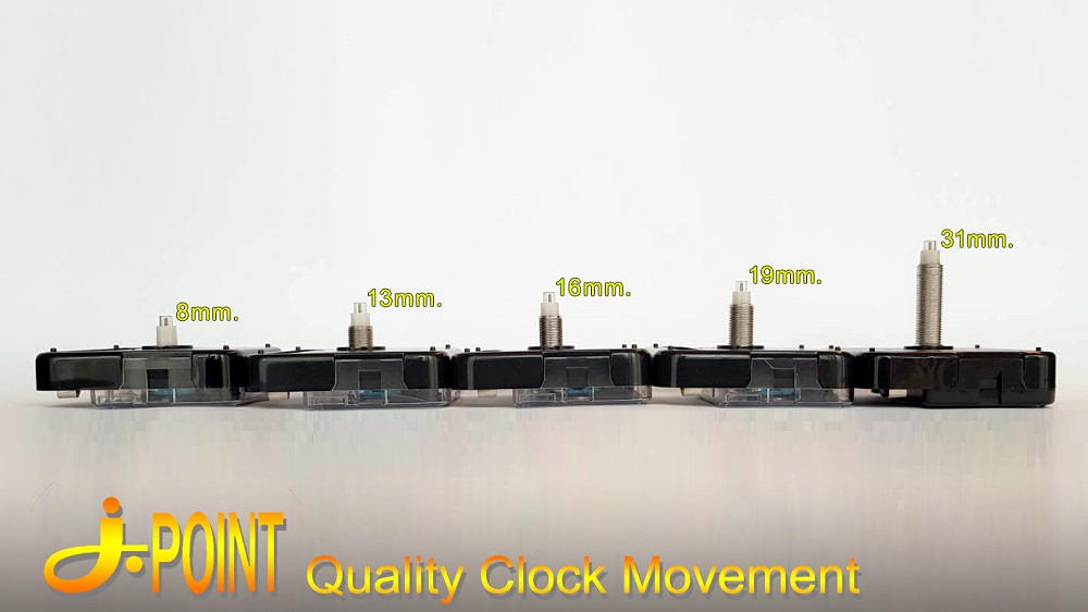 ชุดเครื่องนาฬิกา J.point แกน 8.5mm.(ไม่มีเกลียวขันน๊อต) 3