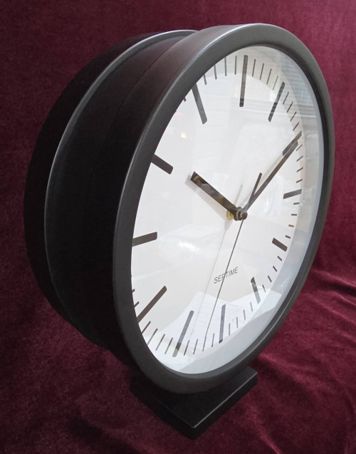 Septime นาฬิกา 2 ด้าน รุ่น SM-081 ขนาดตัวเรือน 28 ซม. (11 นิ้ว) 4