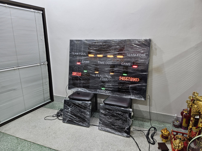 scoreboard +with short clock ขนาด เล็ก LANDEX SP-ZY230605 2