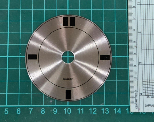 Aluminum dial   70mm bronze