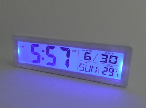 iamclock LCD Alarm Clock and Calendar