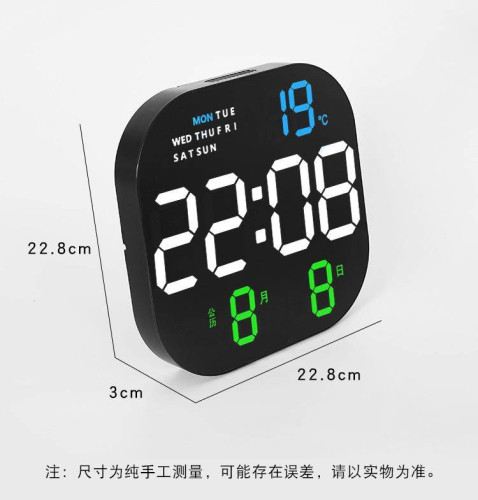 นาฬิกา LED แขวนผนังหรือตั้งโต๊ะ สำหรับสั่งผลิตรุ่น Zt2018