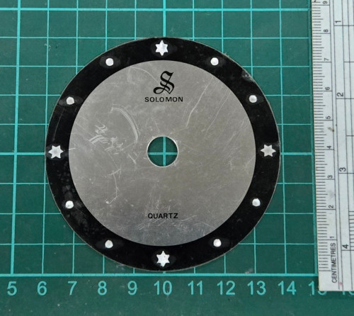 Aluminum dial  80 mm