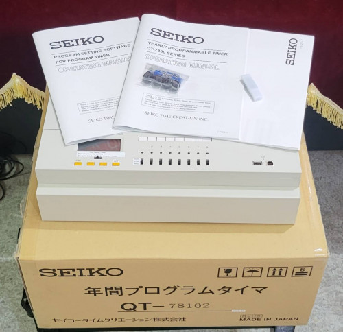 YEARLY PROGRAMMABLE TIMER (GNSS Synchronization) Wall-Mount Type QT-78102 4