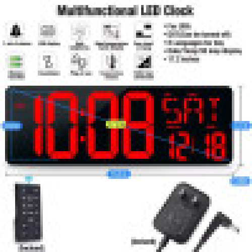Landex LD-080 Multifunctional LED Clock 1