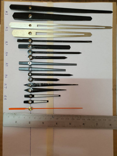ชุดเครื่องนาฬิกา J. Point (Wellgain) แกน 31mm. 1