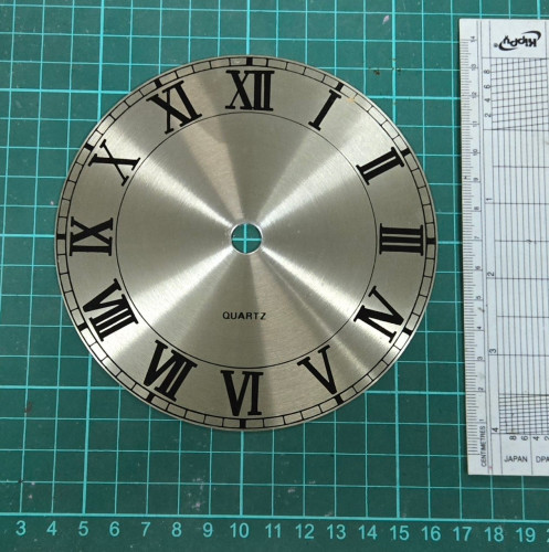 Aluminum dial  roman 125mm