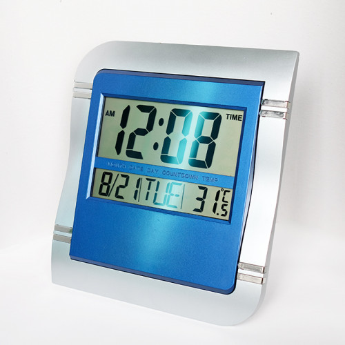 นาฬิการะบบ LCD (Jumbo LCD Clock 8058)