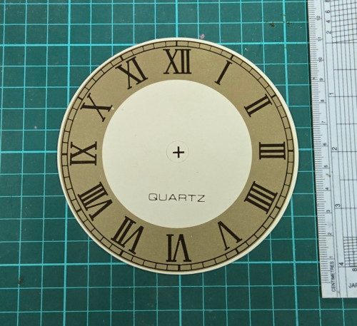 Paper dial  roman 110 mm